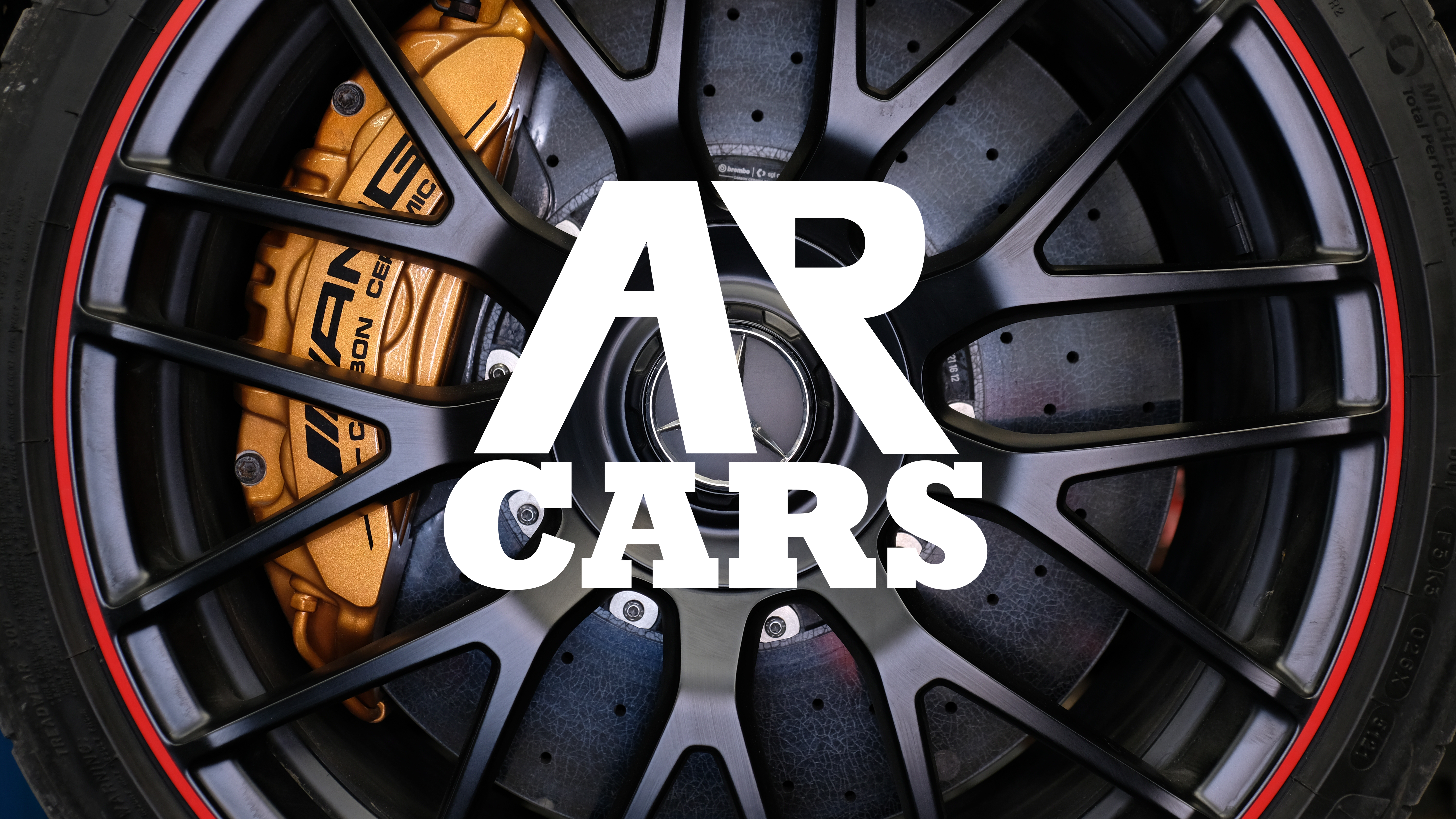 Ar Cars logo in wheel